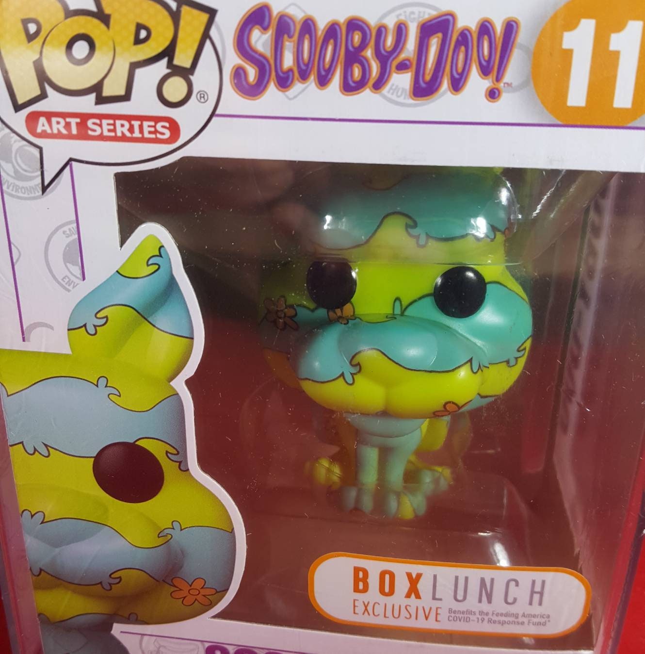 Scooby-doo art series boxlunch exclusive funko 11 (nib)