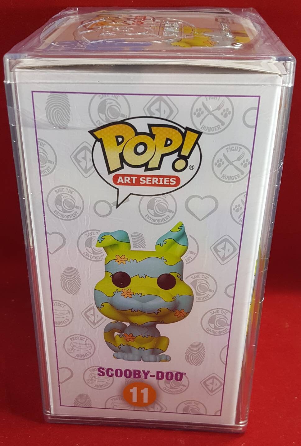Scooby-doo art series boxlunch exclusive funko 11 (nib)
