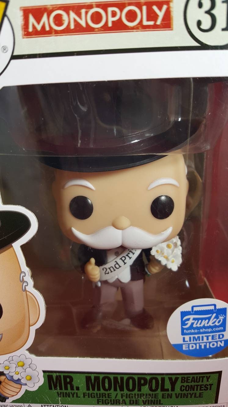 Mr. monopoly funko set (nib)