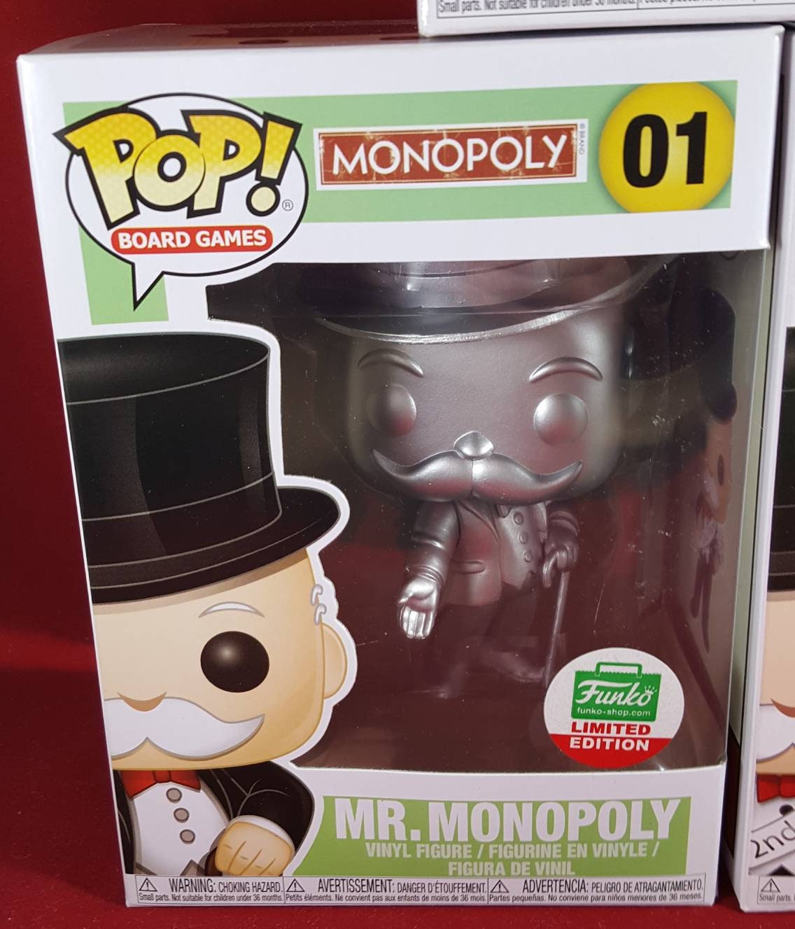 Mr. monopoly funko set (nib)