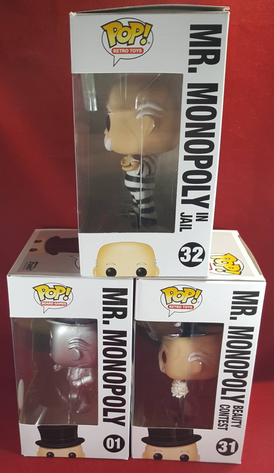 Mr. monopoly funko set (nib)