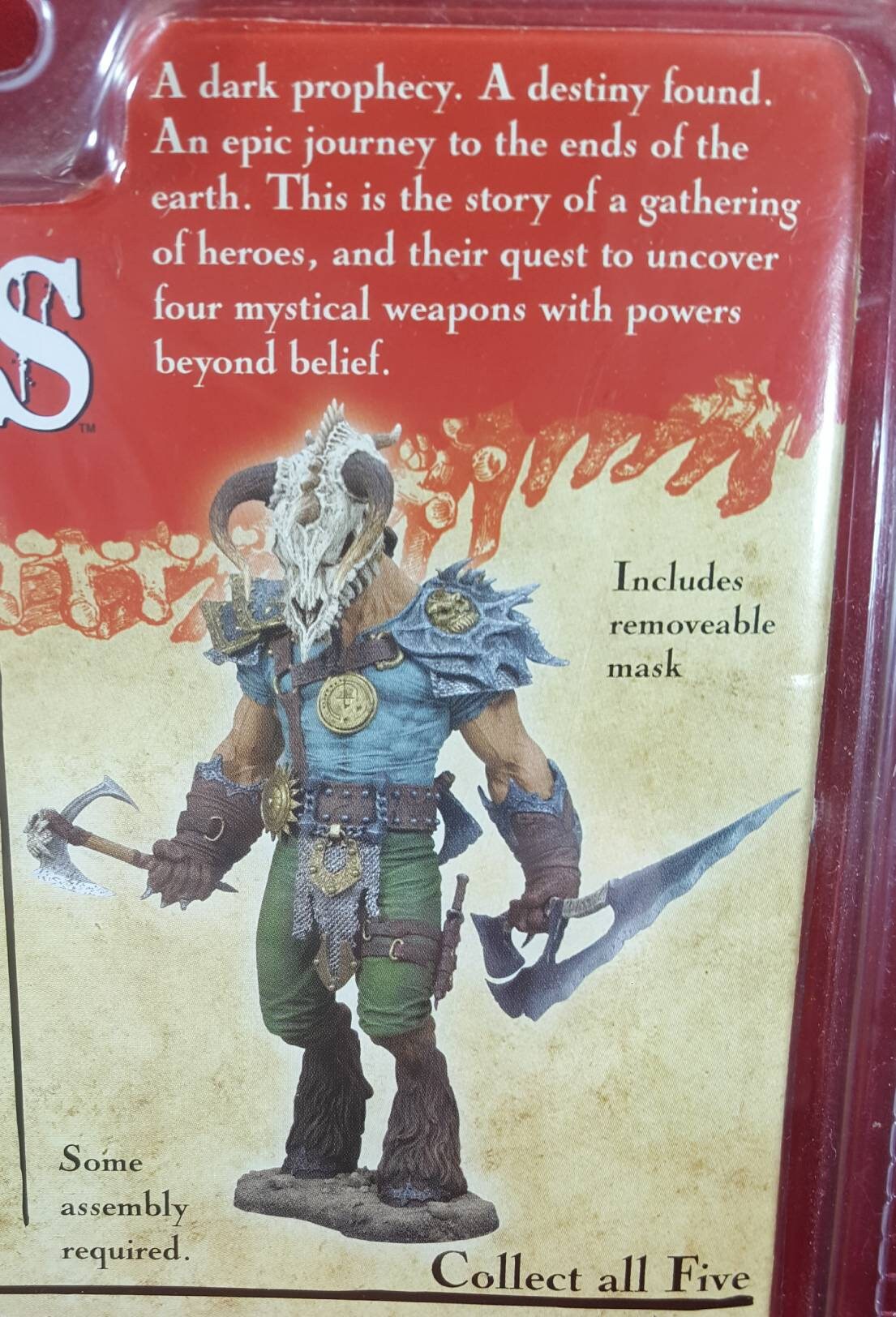 Mcfarlane fantasy series ty legends of the blade hunters (nib)