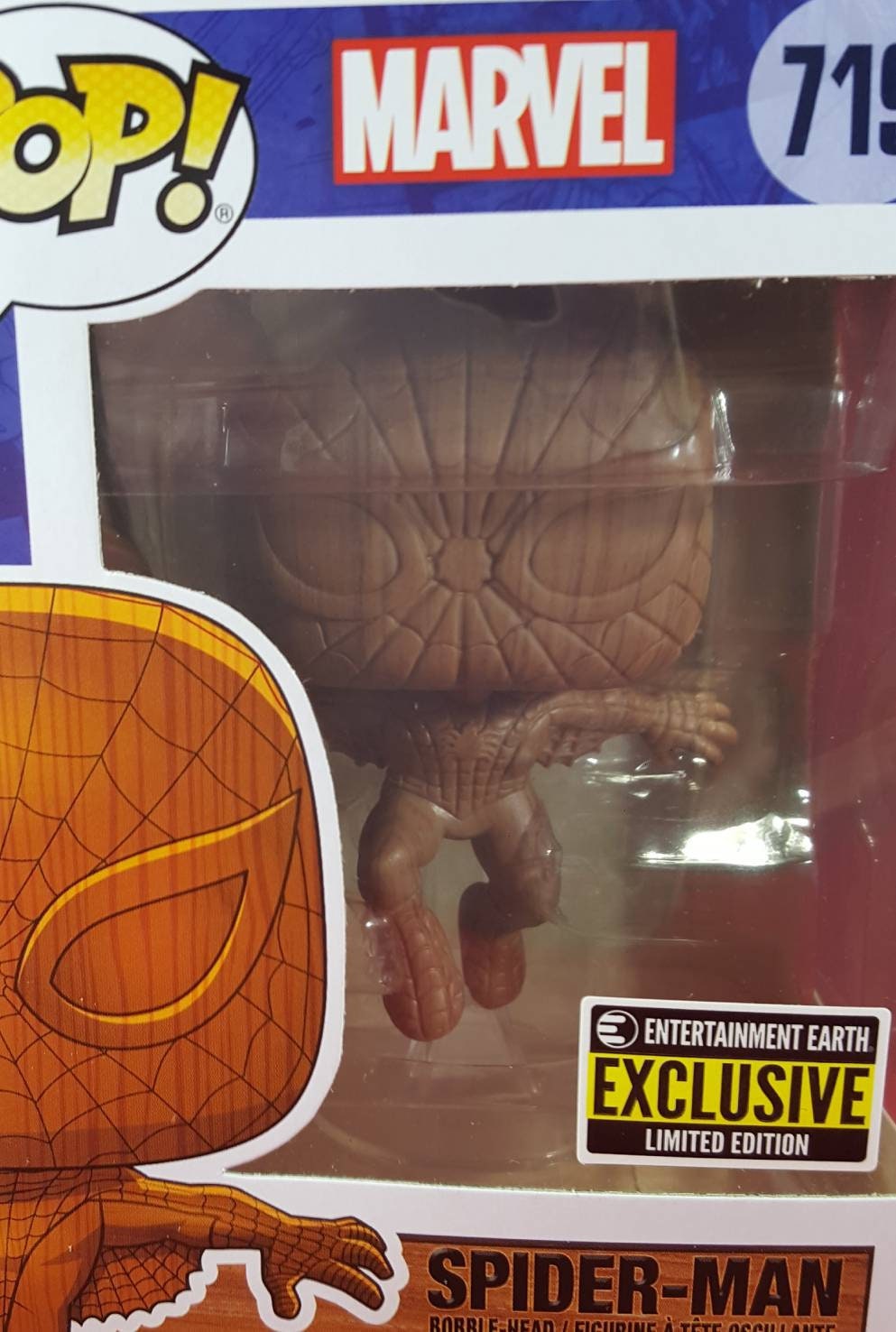 Entertainment earth  exclusive Spider-Man Funko pop 719
