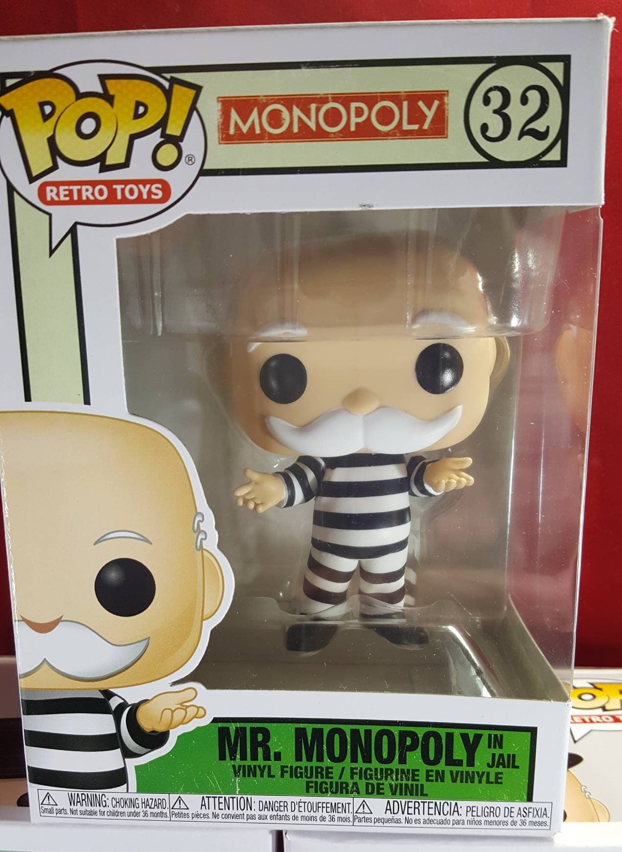 Mr. monopoly funko set (nib)