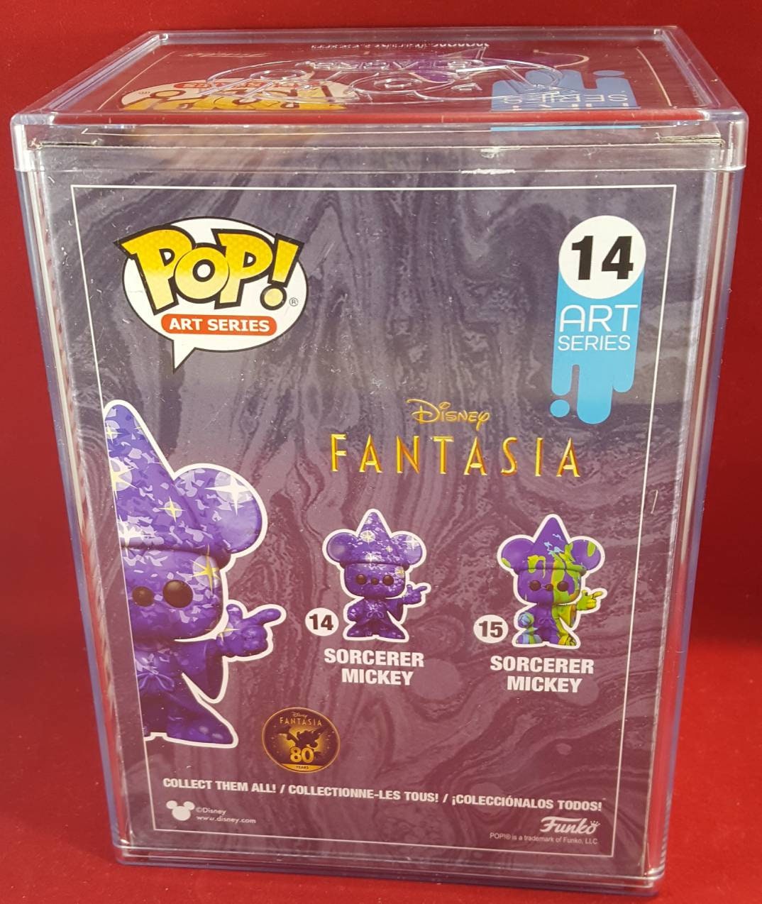 Sorcerer Mickey  art series 14 funko (nib)