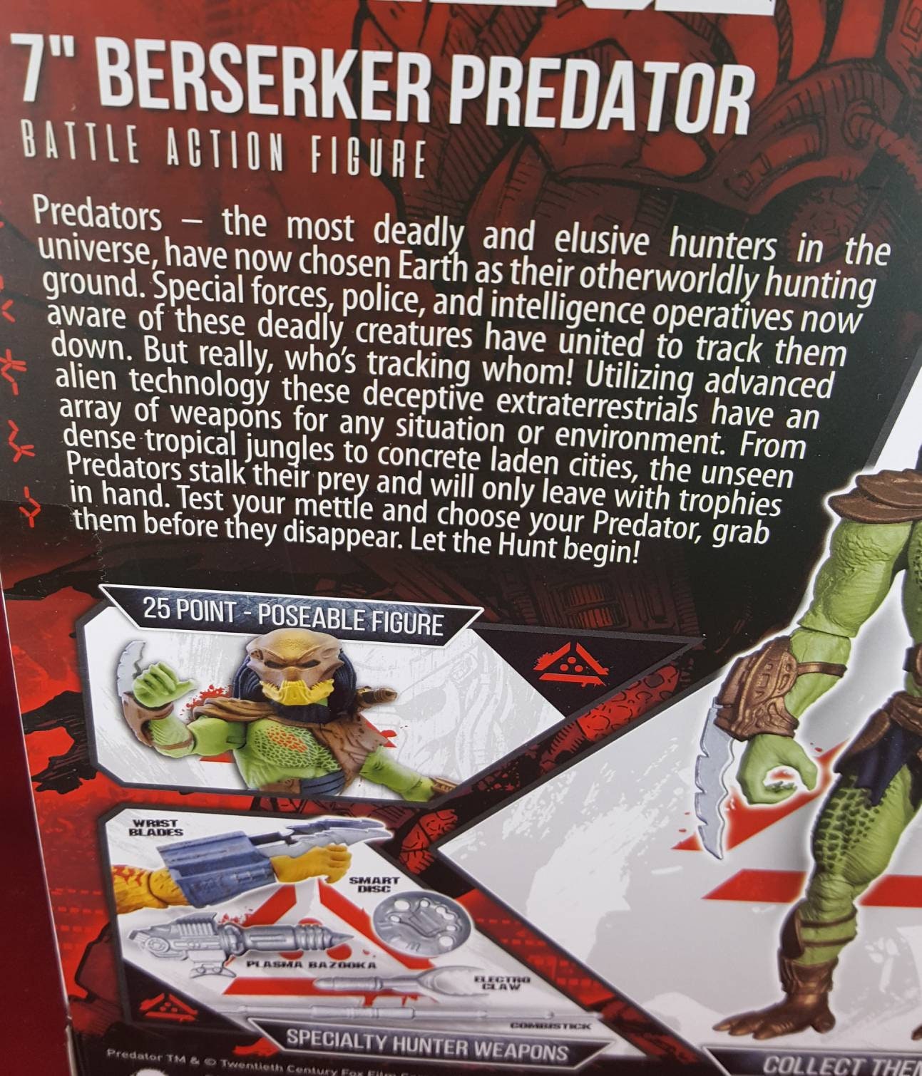 7 inch berserker predator (nib)