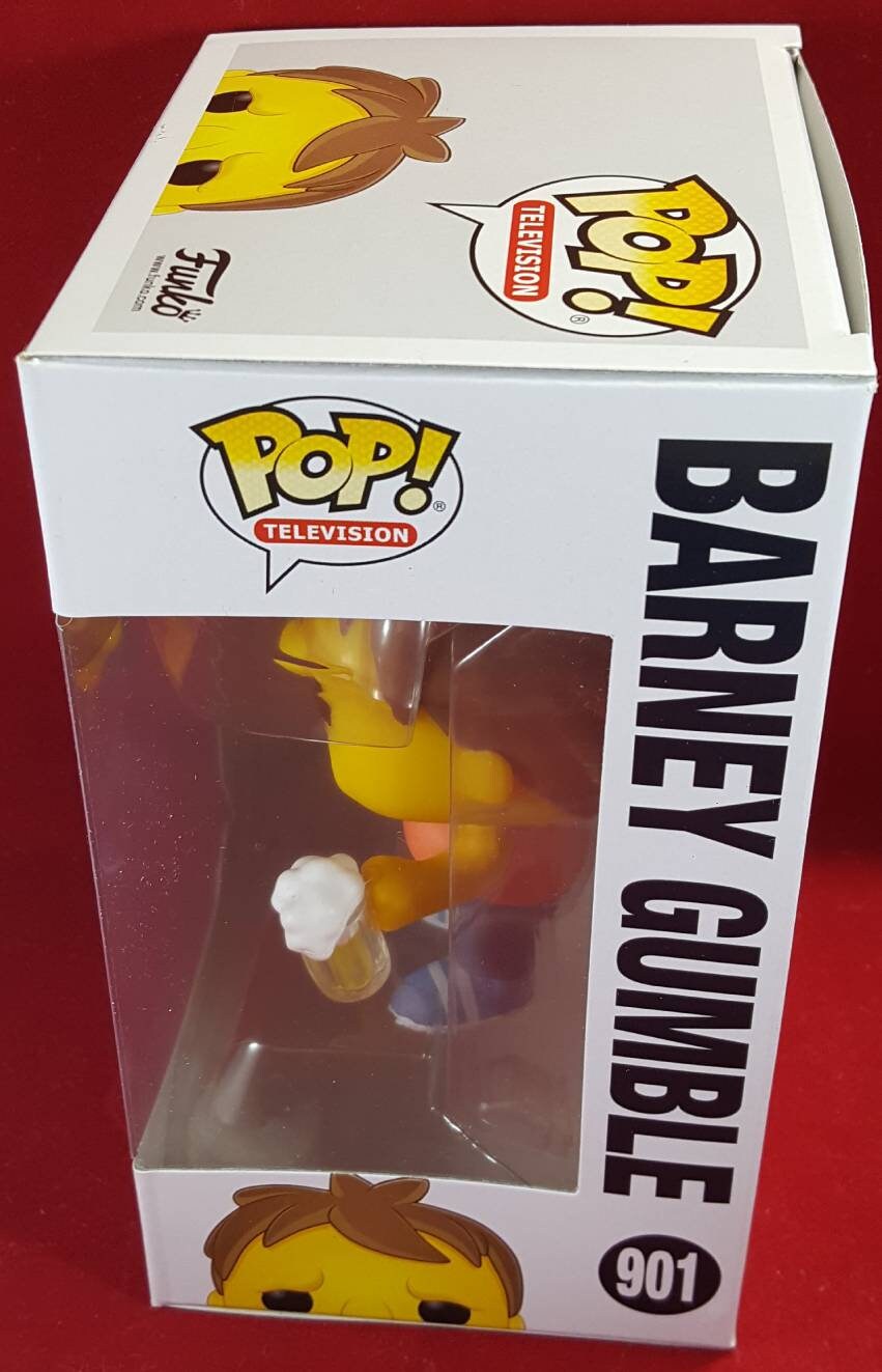 Simpson's Barney gumble funko # 901 (nib)