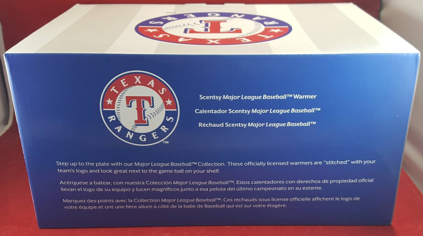 Texas rangers Scentsy cap (nib)