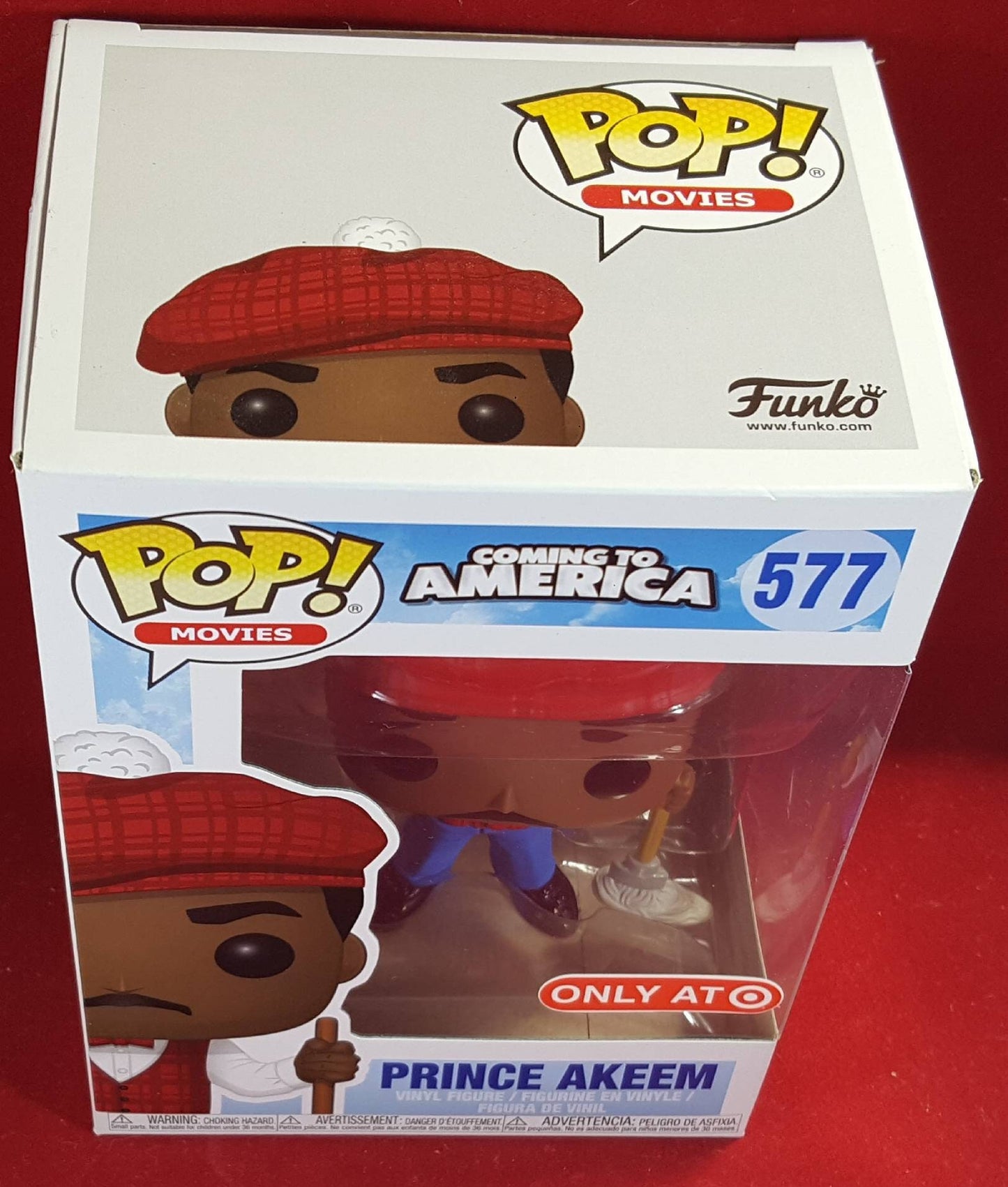 Prince akeem target exclusive # 577 funko (nib)