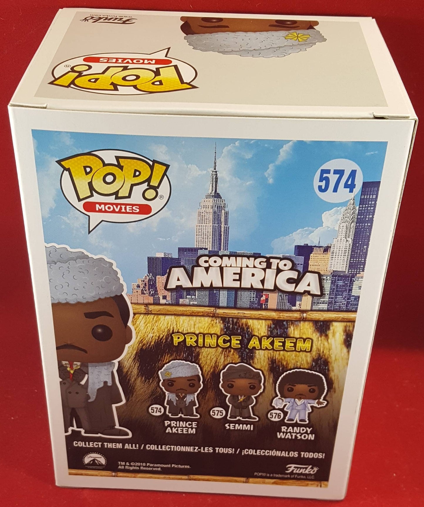 Prince akeem target exclusive # 574 funko (nib)
