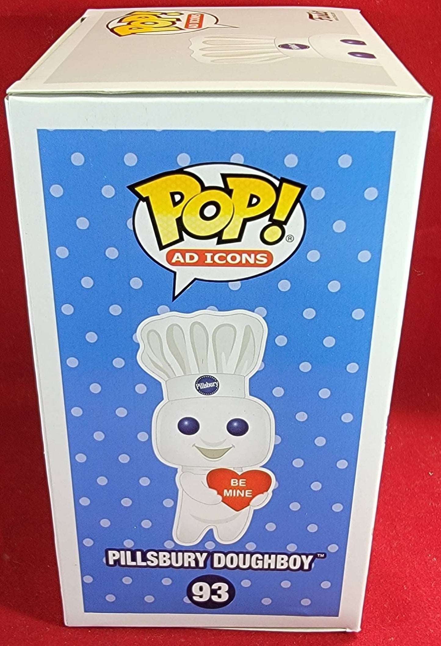 Pillsbury be mine doughboy funko # 93 (nib)