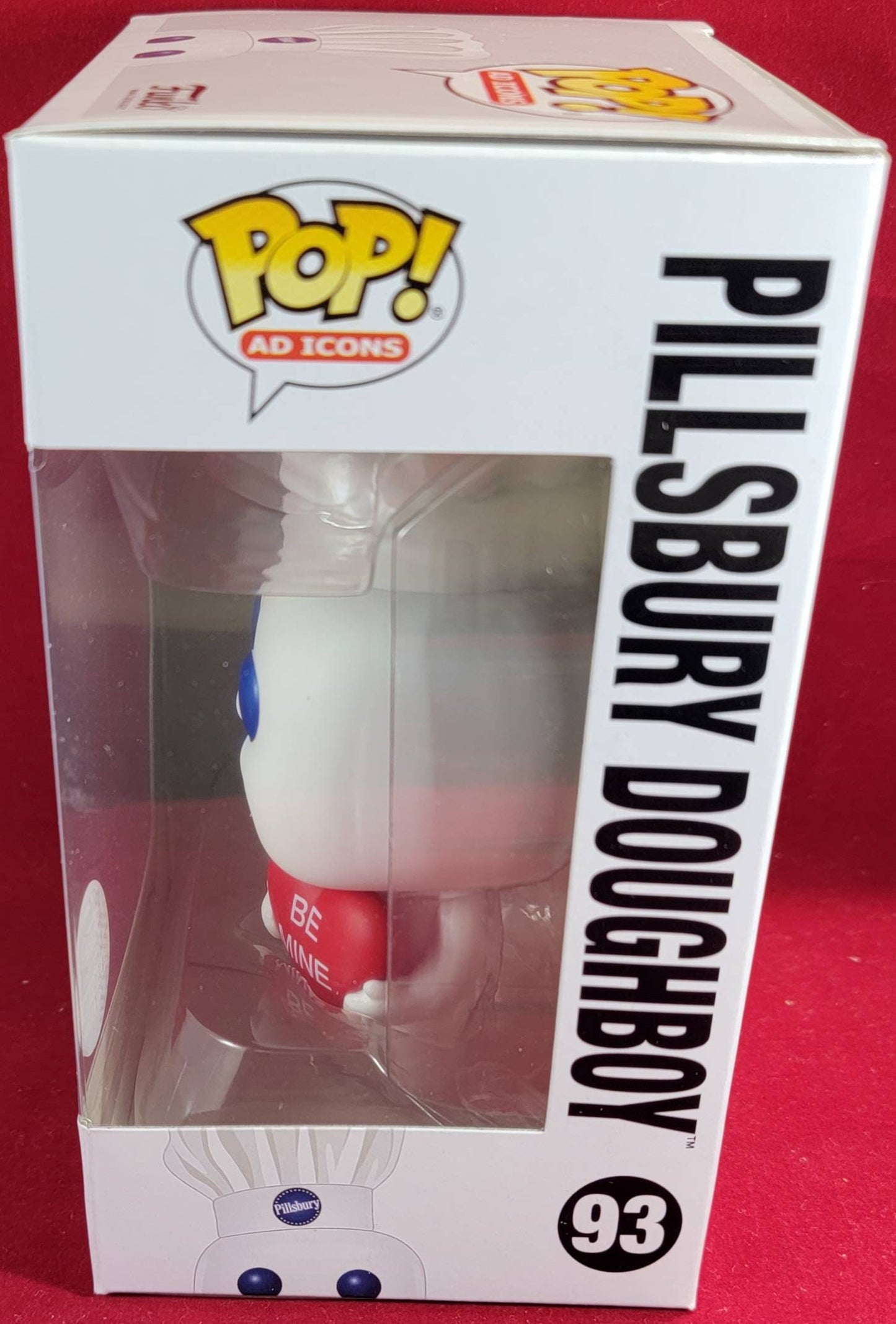 Pillsbury be mine doughboy funko # 93 (nib)
