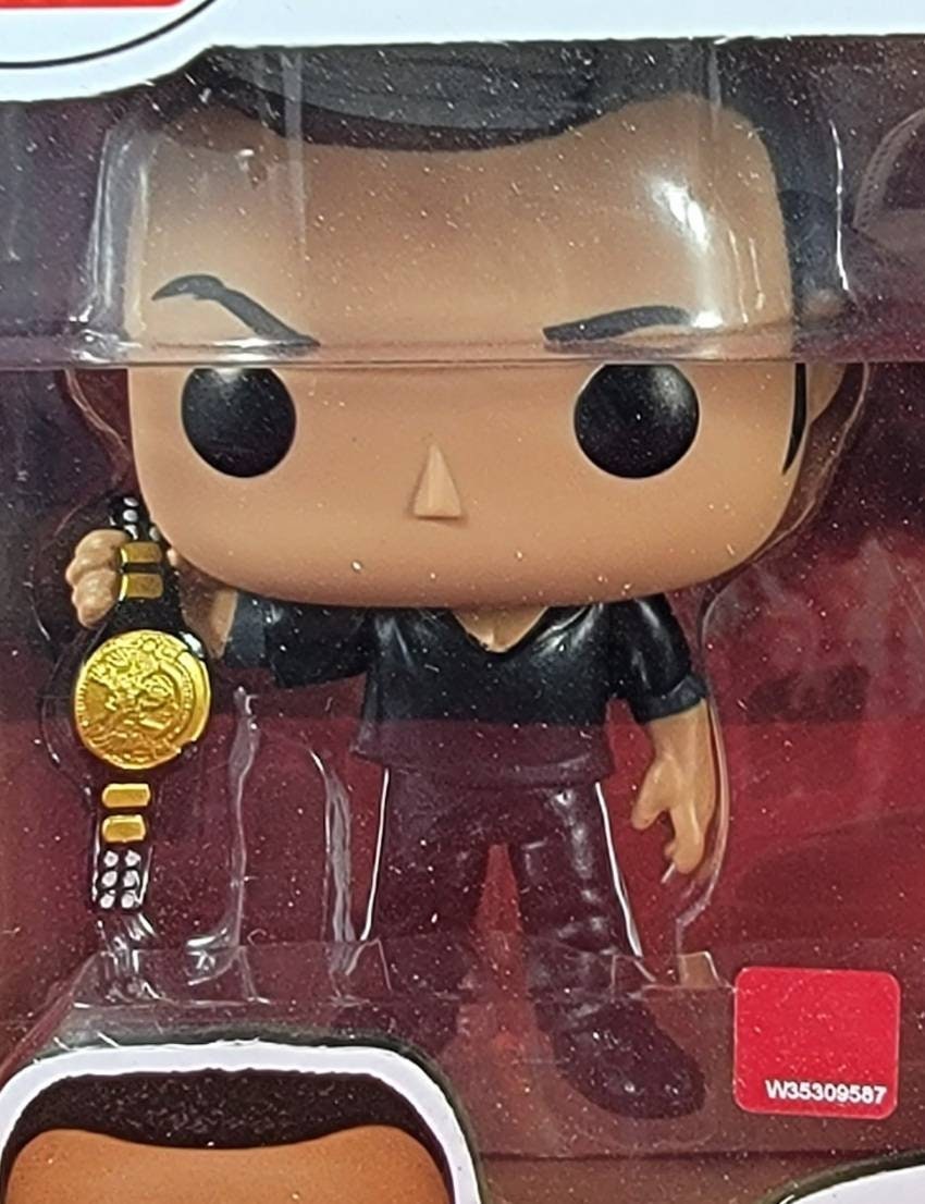 A rock funko set with A mankind funko exclusive (nib)