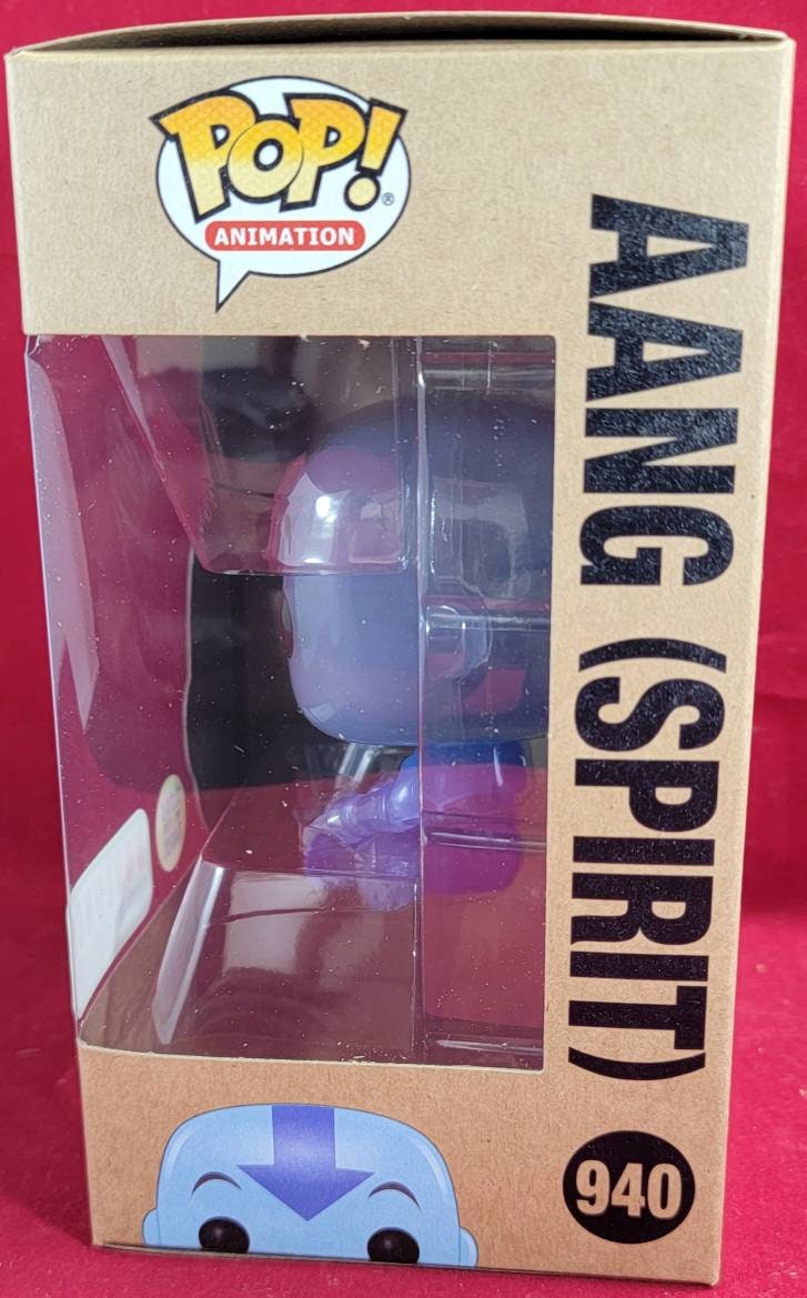 Aang spirit glow in the dark boxlunch earth day exclusive funko #940 (nib)