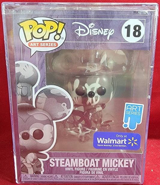 Steamboat Mickey  art series 18 funko (nib)
