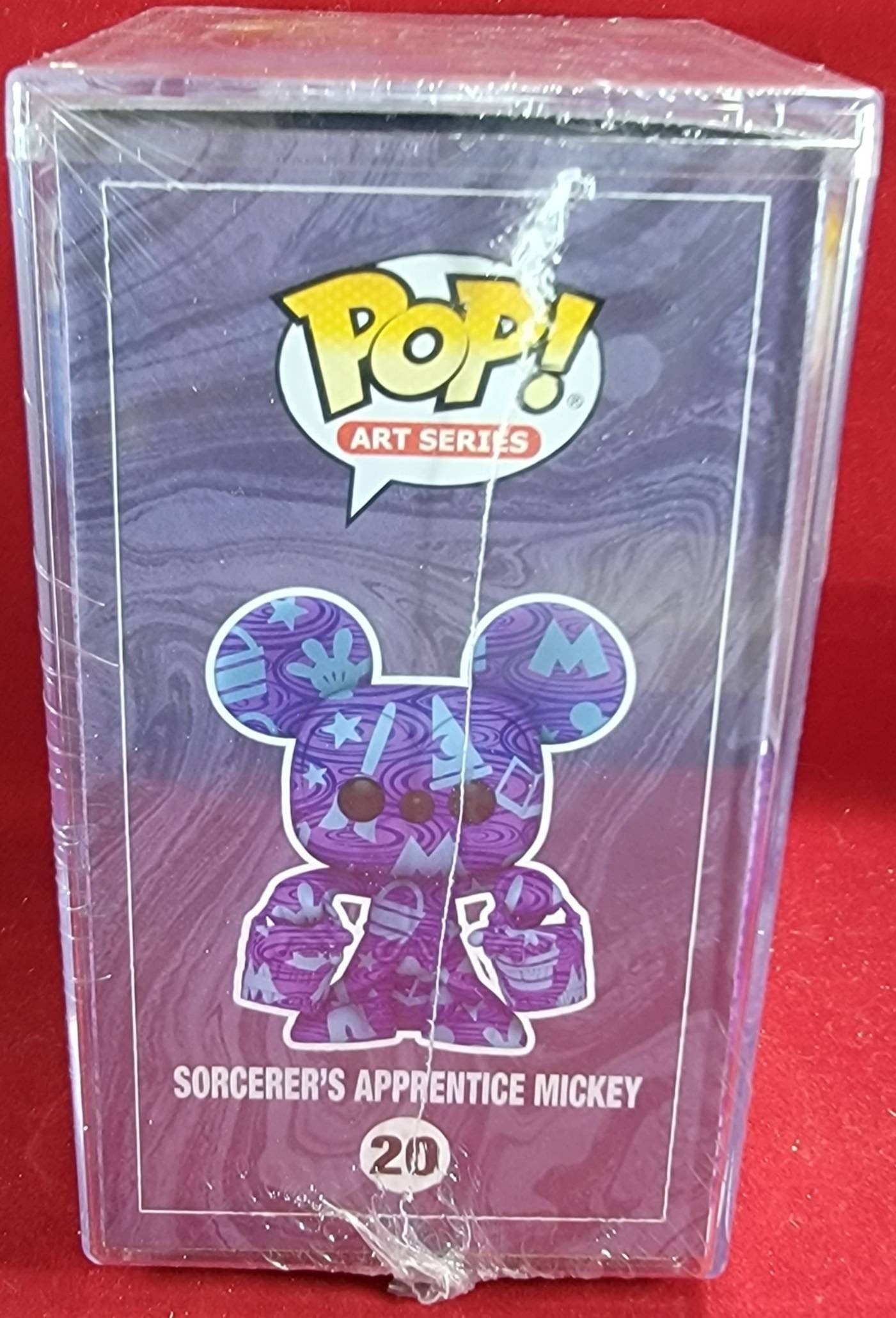 Sorceres Mickey apprentice series 20 art funko (nib)