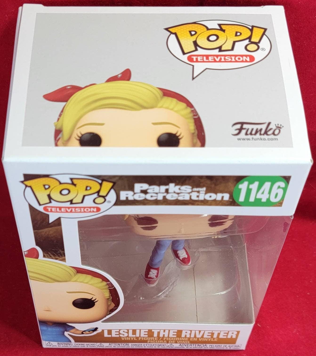 Leslie the riveter funko # 1146 (nib)