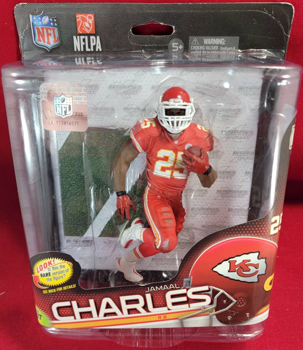 Nfl 34 jamaal charles (nib)