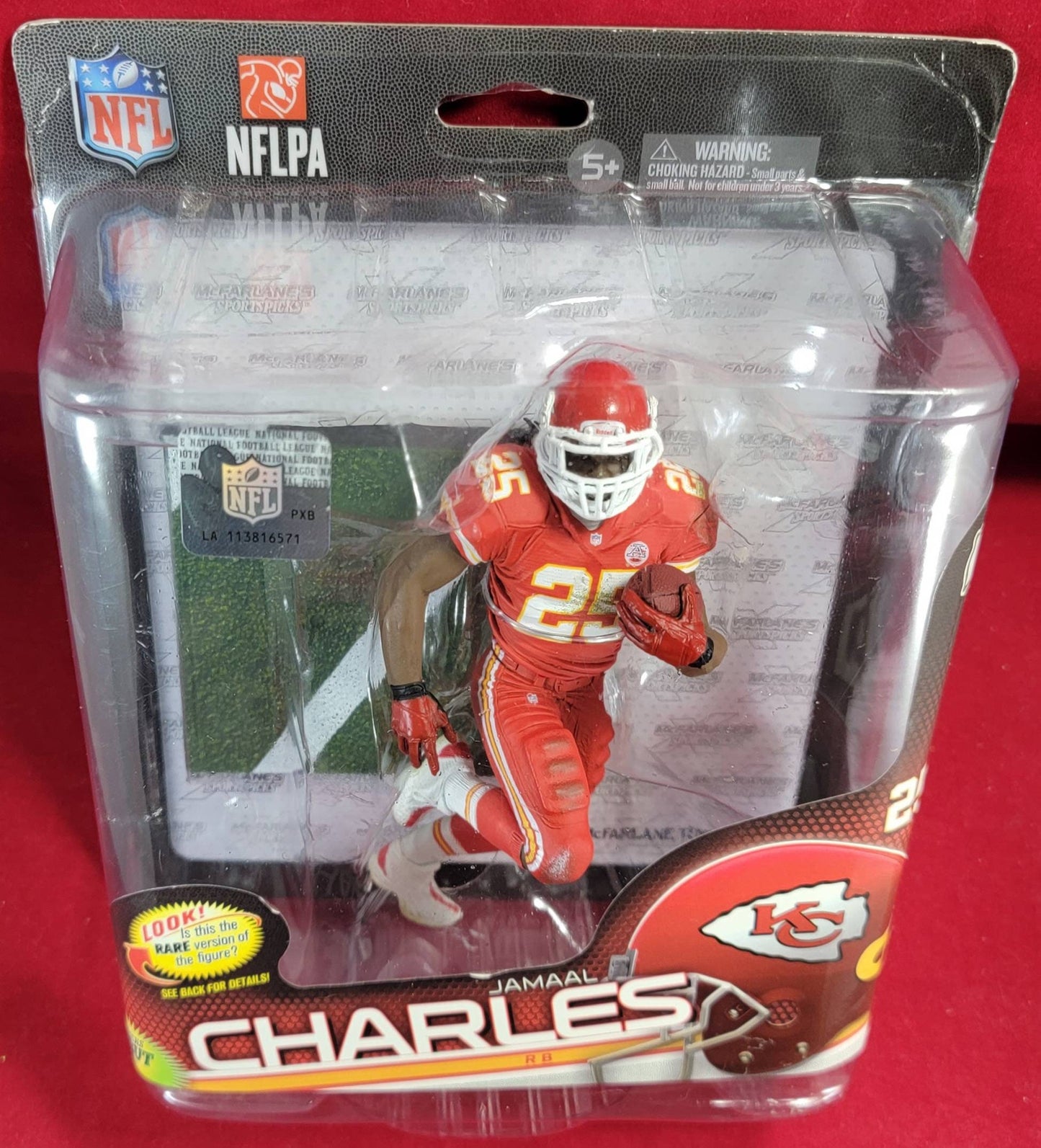 Nfl 34 jamaal charles (nib)
