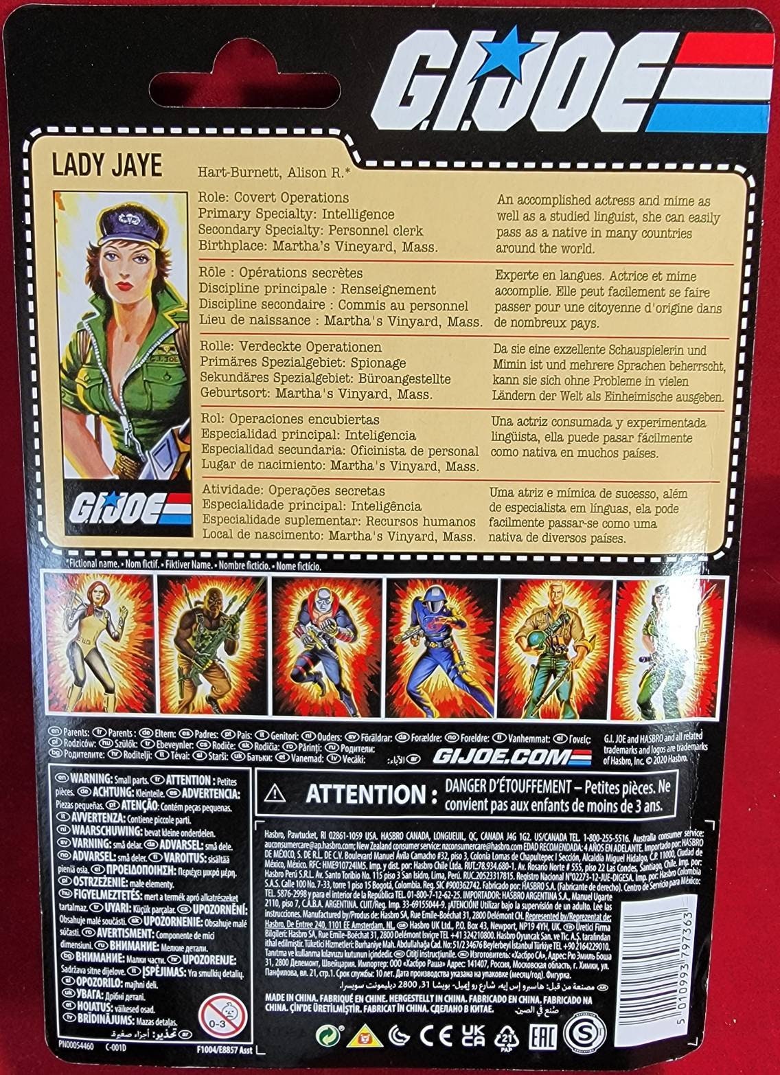 Lady jaye 4 inch g.i. joe 2020 (nib)