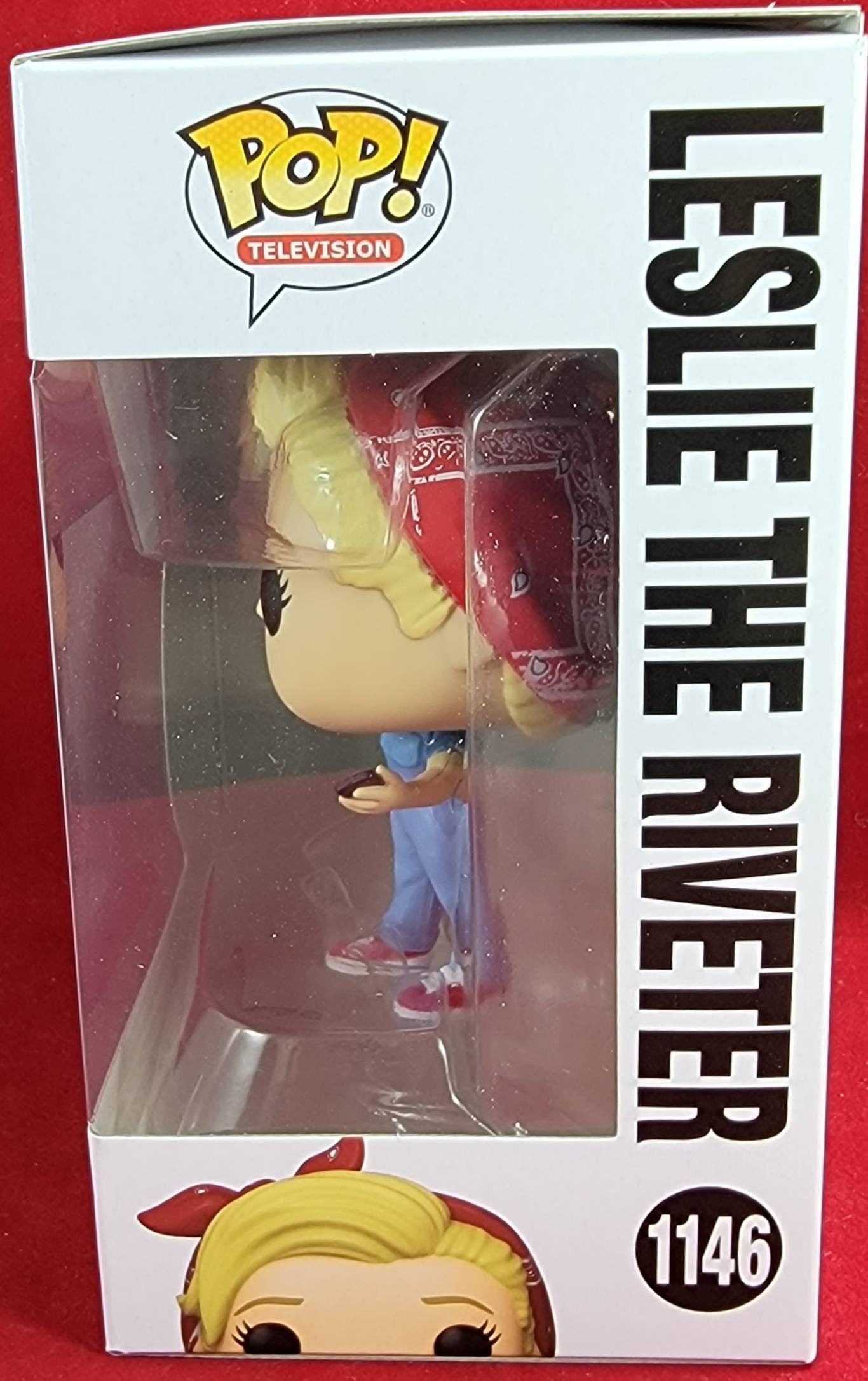 Leslie the riveter funko # 1146 (nib)