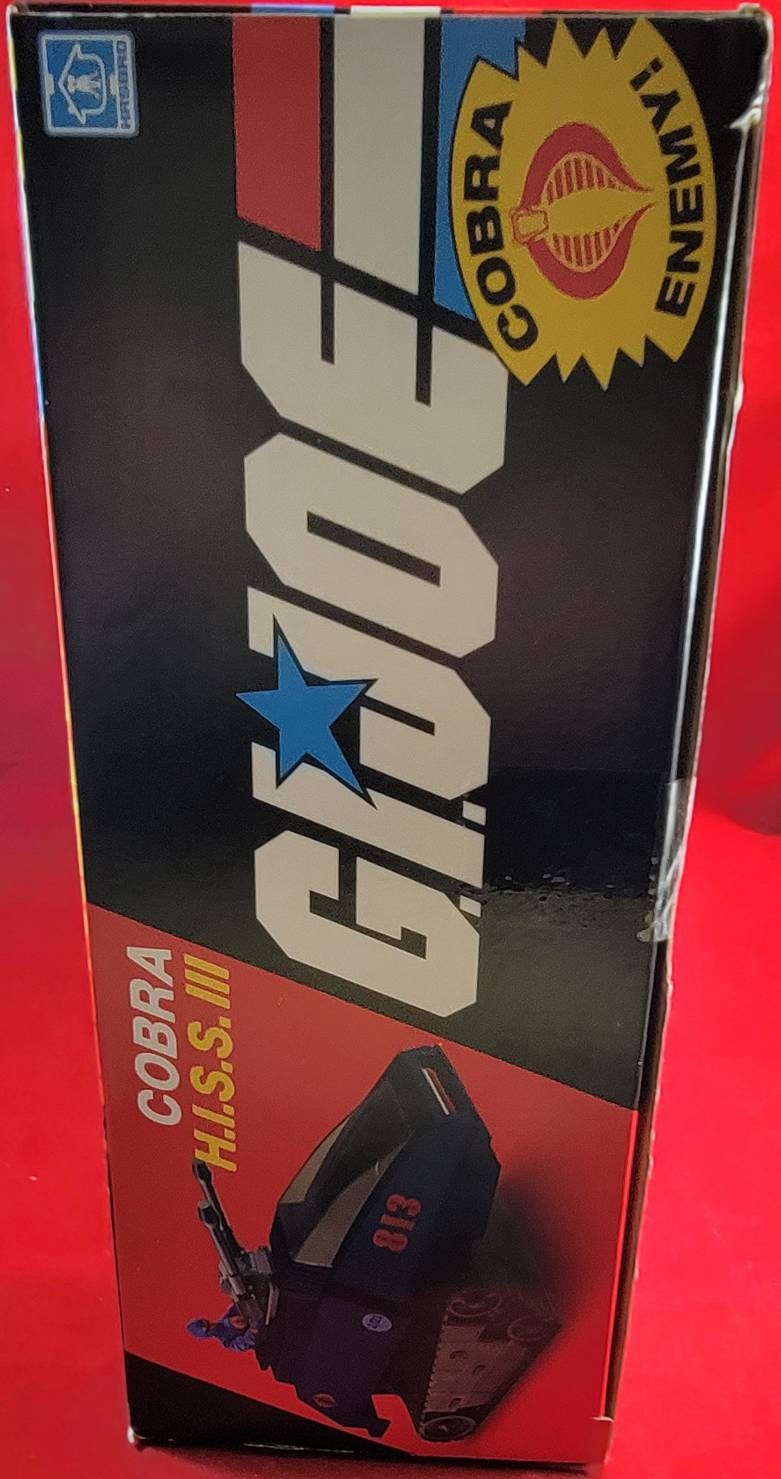 G.i. joe cobra h.i.s.s. III reproduction with figure (nib)