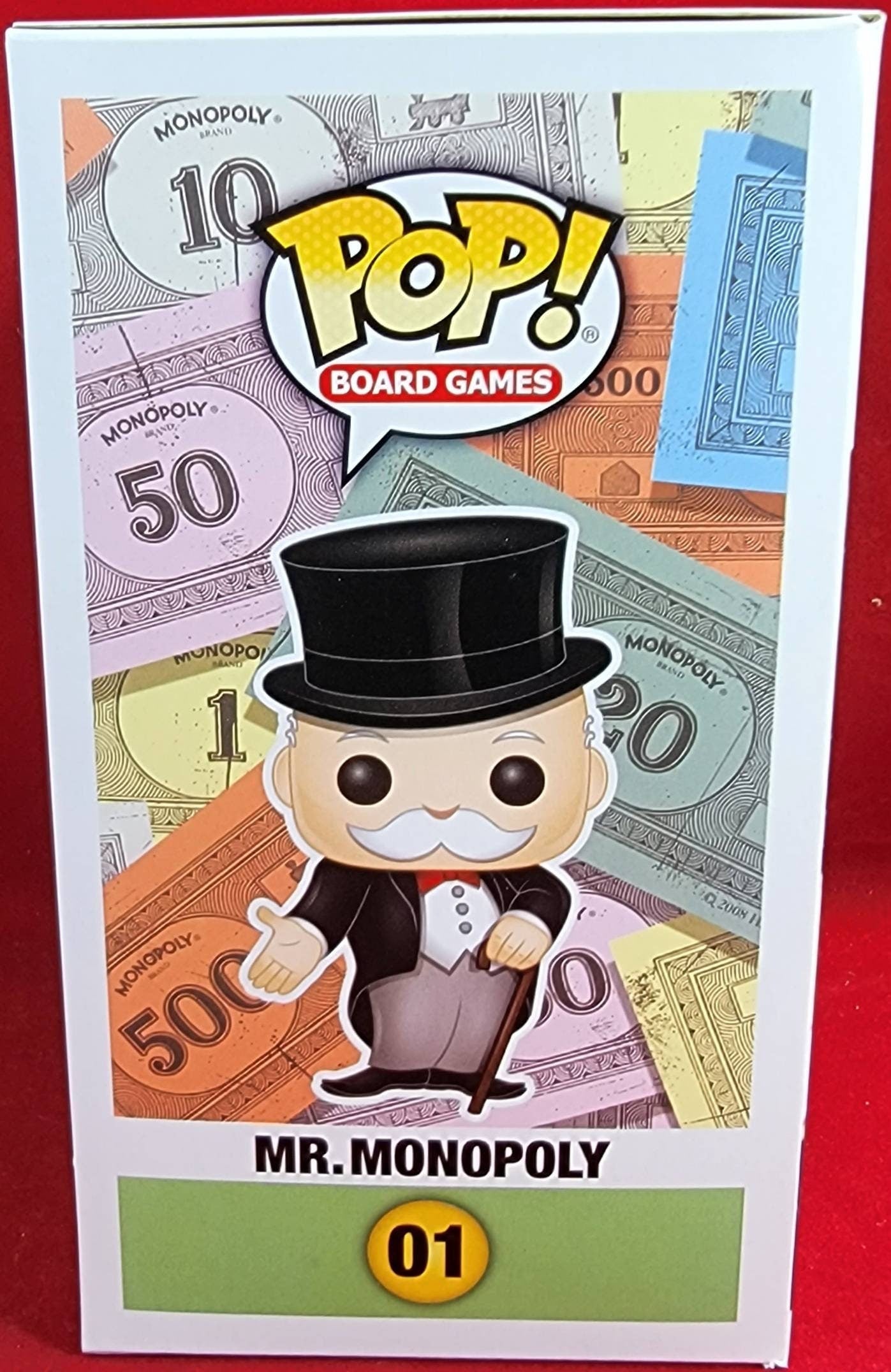 Mr. monopoly Wal-Mart exclusive funko # 01 (nib)