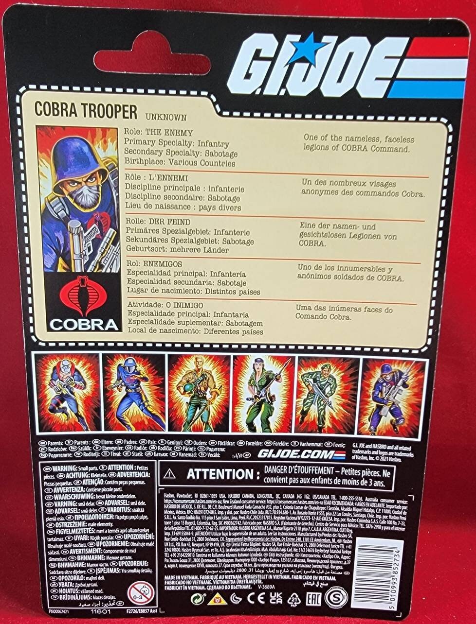 Cobra trooper 4 inch g.i. joe figure 2021 (nib)