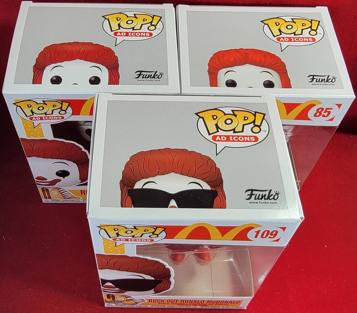 Ronald Mcdonald funko set (nib)