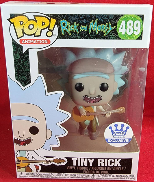 Tiny rick funko exclusive # 489 (nib)