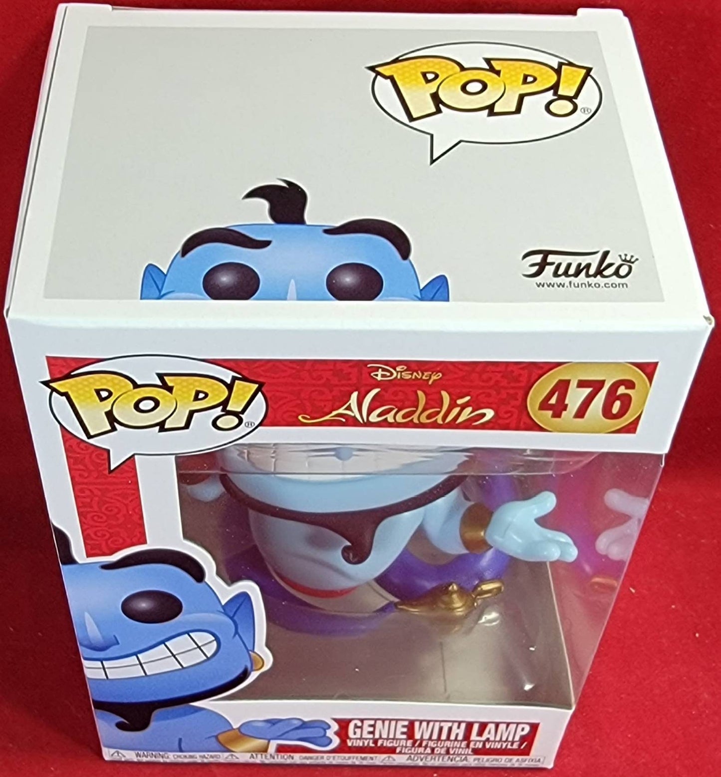 genie with lamp funko # 476 (nib)