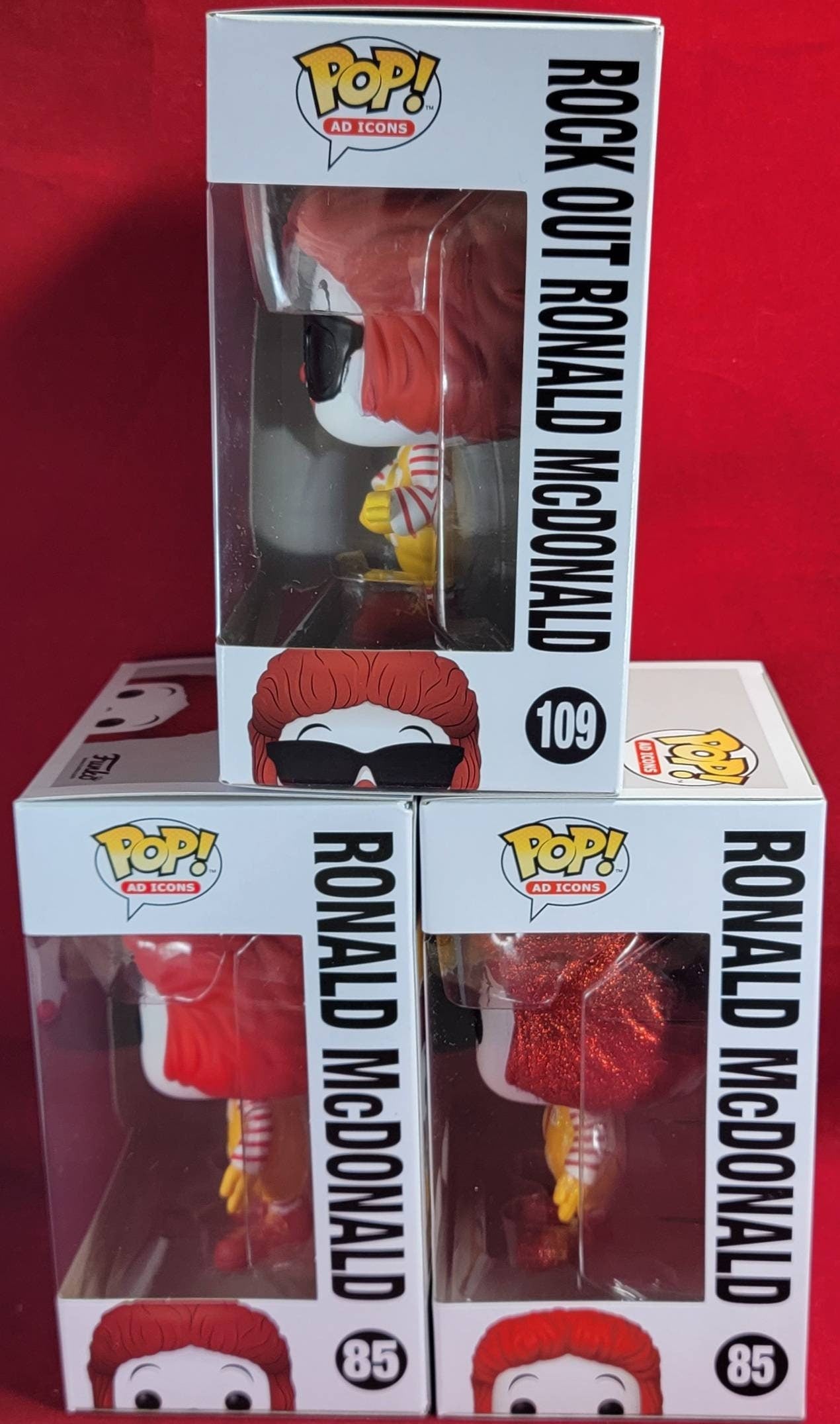 Ronald Mcdonald funko set (nib)