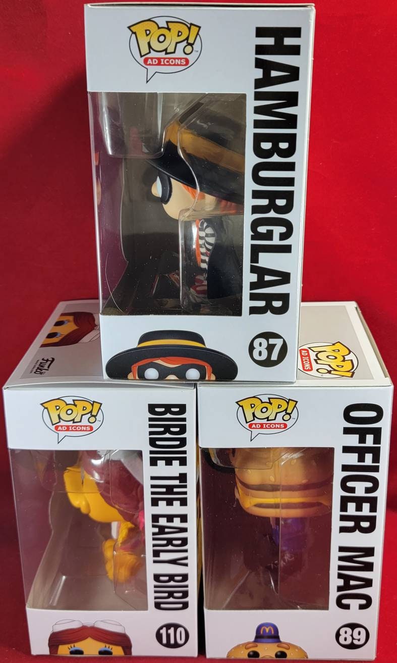 McDonald's ad icon funko set (nib)