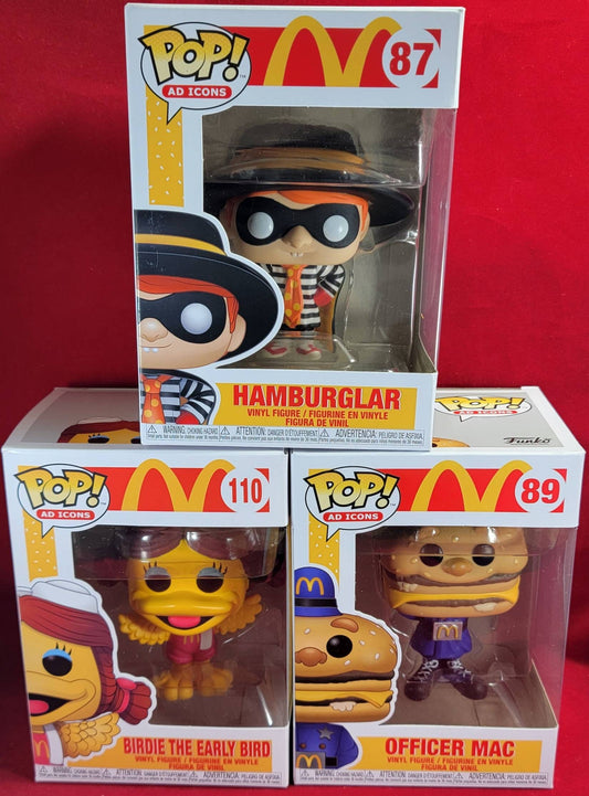 McDonald's ad icon funko set (nib)