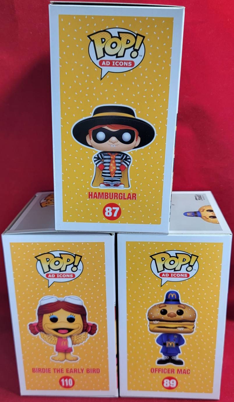 McDonald's ad icon funko set (nib)