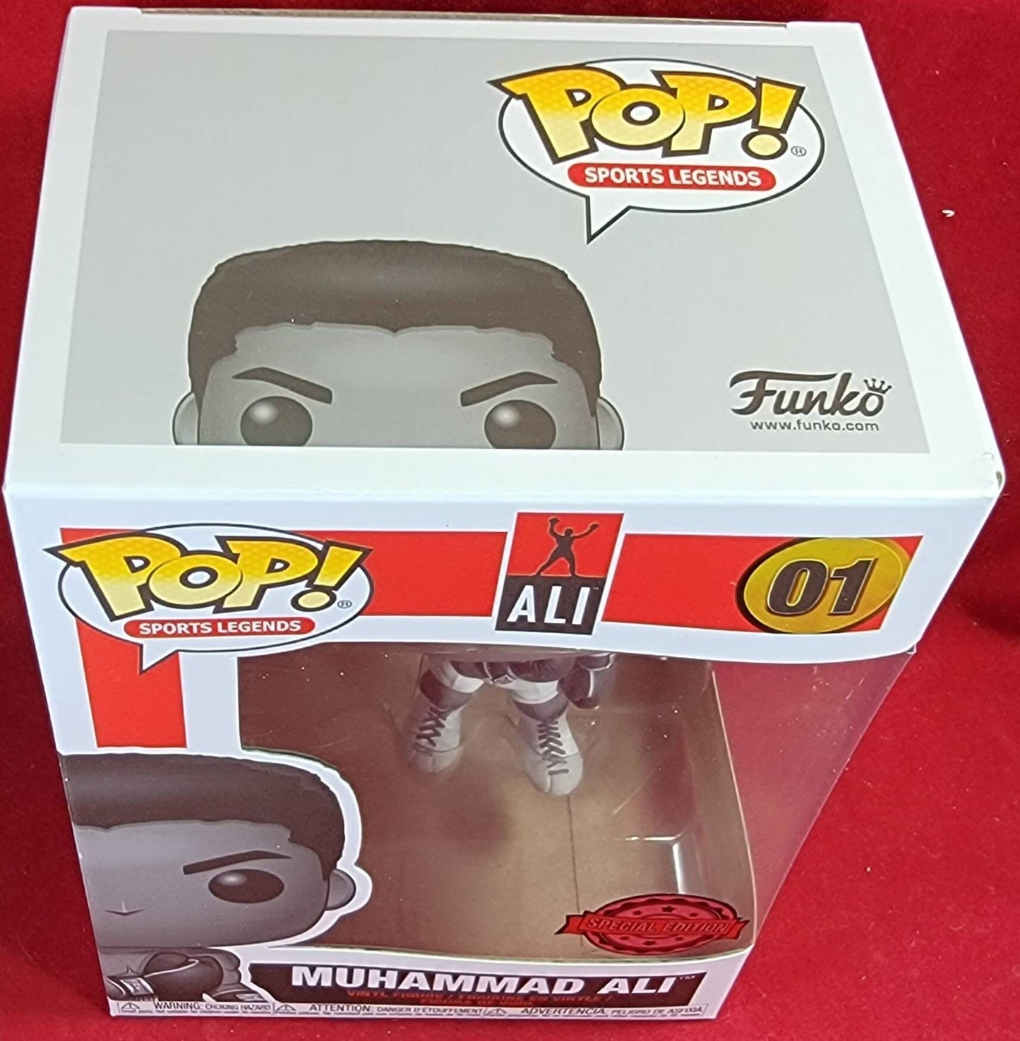 Muhammad ali exclusive funko # 01 (nib)
