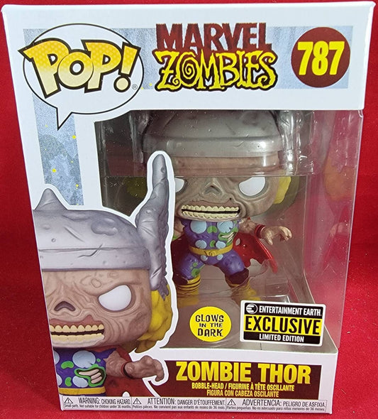 Marvel zombie thor entertainment earth Exclusive funko #787 (nib)