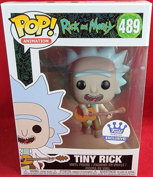 Tiny rick funko exclusive # 489 (nib)