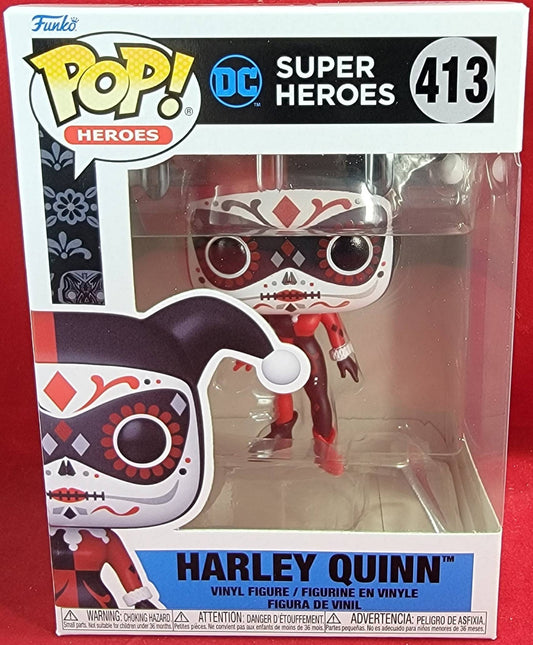 The harley quinn funko # 413 (nib)