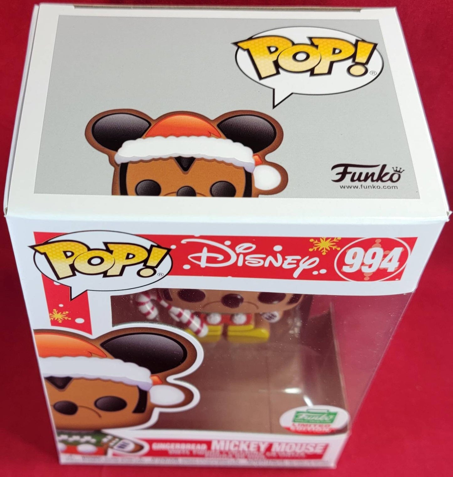 Gingerbread mickey mouse funko  # 994 (nib)