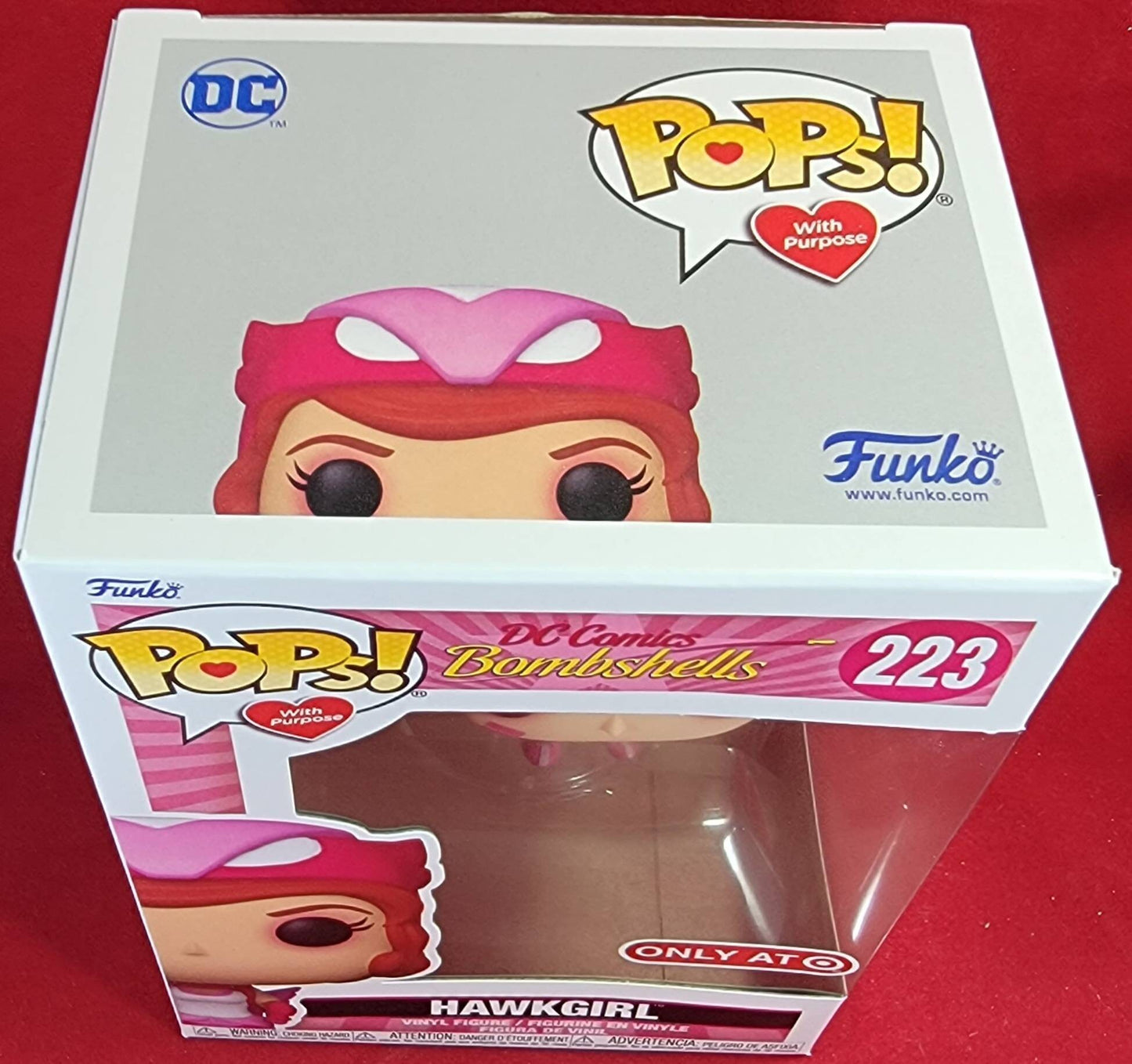 Hawkgirl target exclusive # 223 funko (nib)
