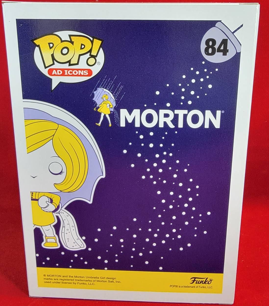 Morton salt girl boxlunch exclusive funko # 84 (nib)