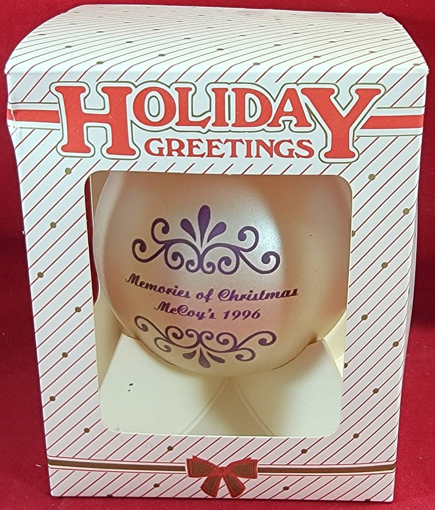 Memories of McCoy's Christmas 1996 (nib)