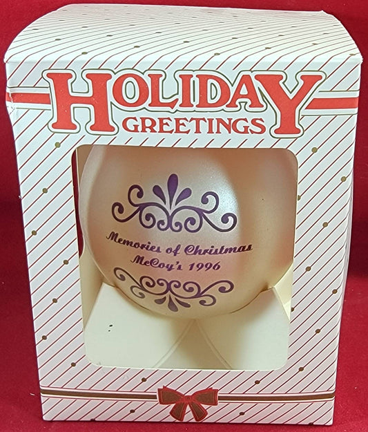 Memories of McCoy's Christmas 1996 (nib)