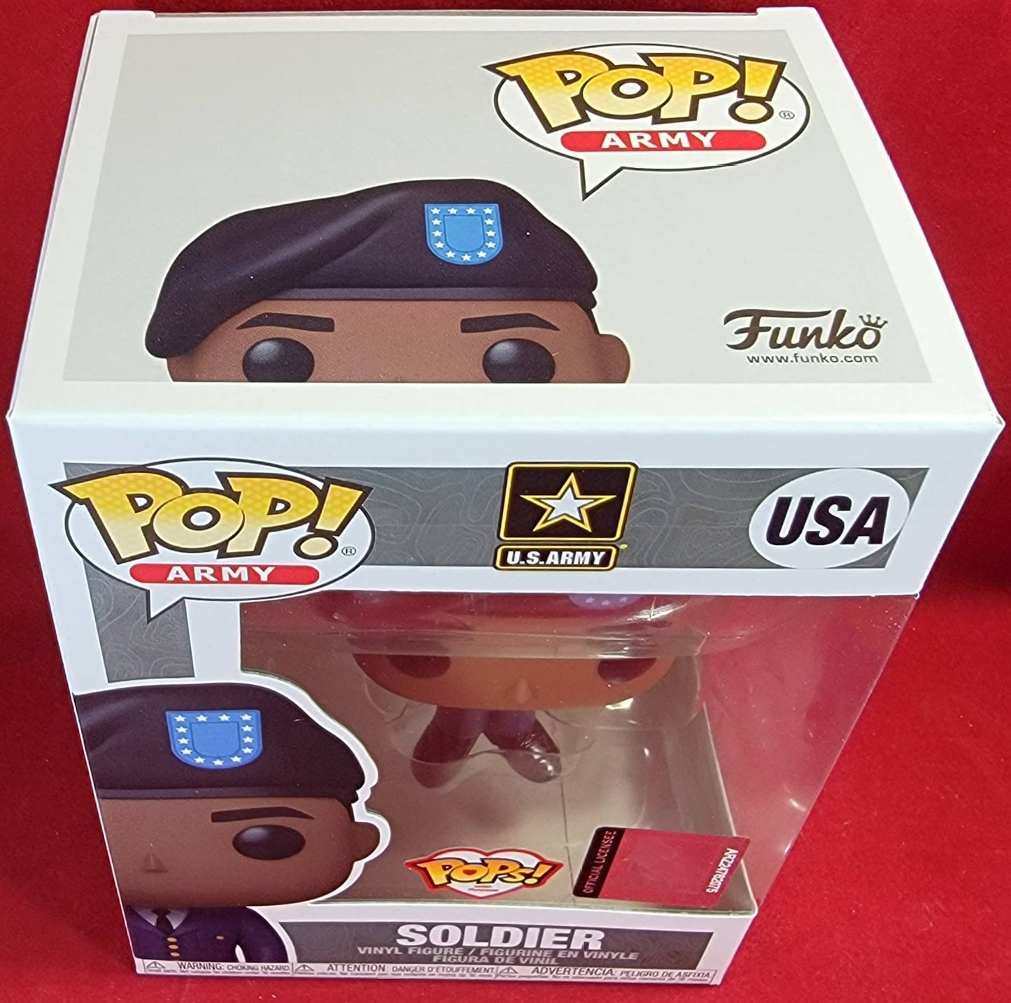 Solider funko # USA (nib)