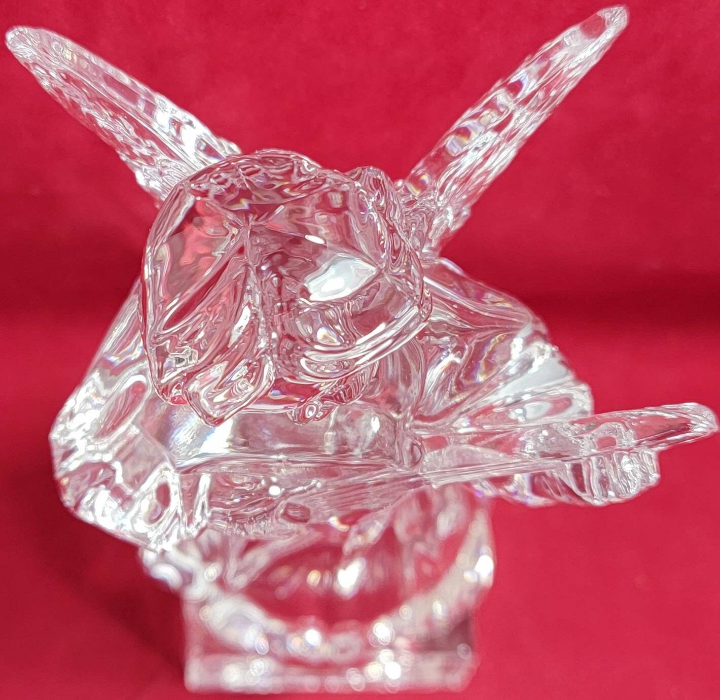 Lead crystal angel with mandolin celebrations by Mikasa