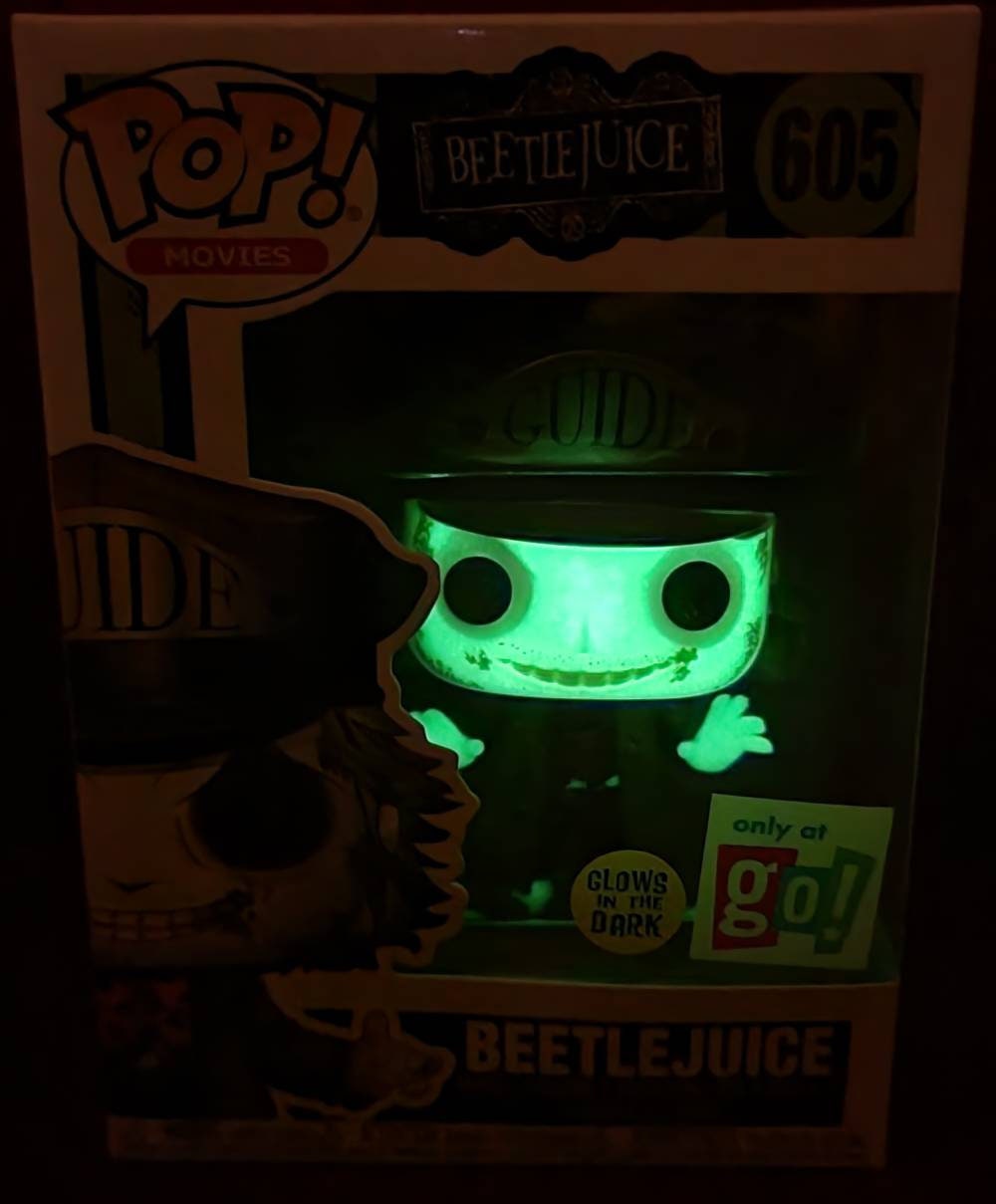 Beetlejuice go exclusive funko # 605 (nib)