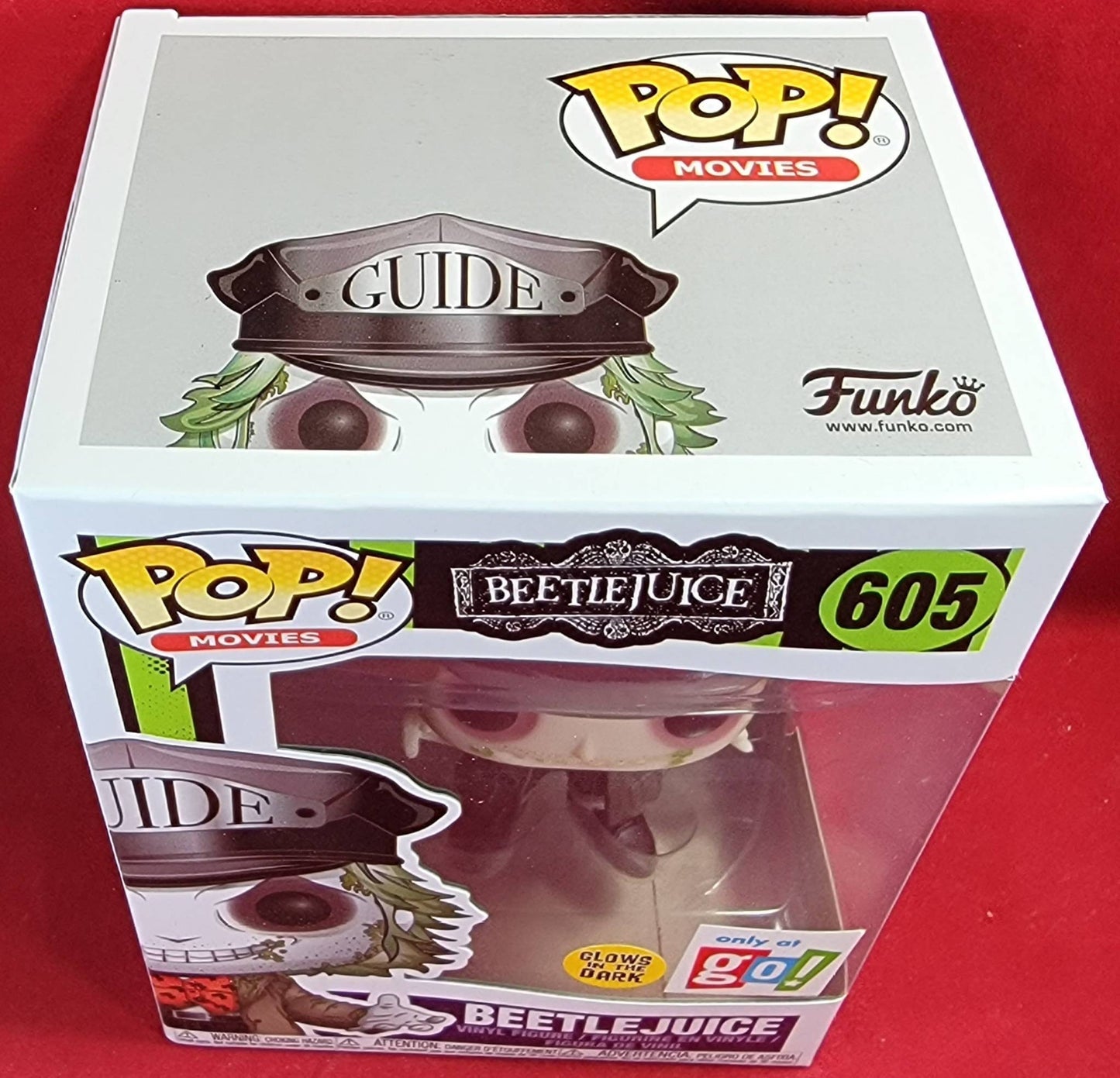 Beetlejuice go exclusive funko # 605 (nib)
